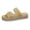 Yellow, variant on Women Slippers Sandals for Women and Men - Pillow Slippers - Double Buckle Adjustable Slides - EVA Flat Sandals(Blue,Size6.5)