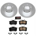 thumbnail image 2 of PowerStop Rear Geomet Coated Brake Rotor and Pad Kit Fits: VOLKSWAGEN Select Models CRK585, 2 of 5
