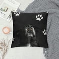 thumbnail image 2 of Decorative Throw Pillow Cover Case inch,Cute Dog Paw Star Square Standard Cushion Covers for Outdoor Couch Sofa Bed Car Gift Double Side Design, 2 of 5