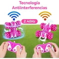 thumbnail image 3 of Spider Coche de Control Remoto,Doble Cara Giratoria de 360° 2.4GHz 4WD Recargable Todoterreno RC Acrobacias con Luces Frías,Juguete Exterior y Interior,Regalo Cumpleaños Navidad para Niños, 3 of 16