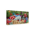 thumbnail image 2 of Trademark Fine Art 'The Night Before Christmas' Canvas Art by Janet Pidoux, 2 of 3