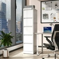 thumbnail image 2 of AQY File Cabinet with Lock, Metal Filing Cabinets for Home Office, 18" Deep Vertical Storage Drawer for Hanging A4/Letter/Legal Size Files, 2 of 12