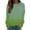 Green, variant on Aofany Womens Long Sleeve Fall Tops Women's Casual Gradient Striped Sweatshirts Crewneck Loose Comfy T-Shirts