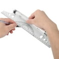thumbnail image 3 of Roll Ruler Parallel Ruler, 30cm Length Clear Scale Rolling Ruler, Angle Ruler for Measuring, Drafting, Student Art Measurement Tool Multi-purpose Rolling Rule, 3 of 8