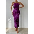thumbnail image 4 of Vestido PRETTYGARDEN Strapless Bodycon Maxi Morado S, 4 of 7