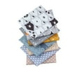 thumbnail image 3 of fastboy Tissu Patchwork en Sergé de Coton Imprimé Bricolage Fait Main Doux pour la Peau Respirant Tissu à Imprimé de Couleurs Variées pour Courtepointe Patchwork Type1, 3 of 6