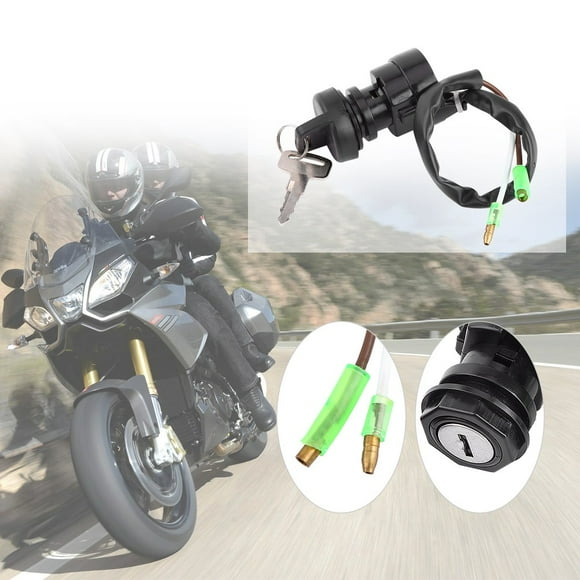 Interruptor de Encendido de Motocicleta, Conjunto de Interruptor de Llave de Encendido para Blaster YFS200 Quad 98 99 2000 - 2006 ATV, Fácil de Instalar Concables de Enlace,