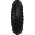 thumbnail image 3 of 13" Flat Free Hand Truck Tire and Wheel with 5/8" Center Shaft Hole (Glossy Black Hub), 3 of 3