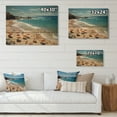 thumbnail image 4 of Designart "Paradise for Surfers I" Nautical & Beach Print on Natural Pine Wood, 4 of 5