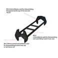 thumbnail image 2 of Bgsha Plumbing Spanner Wrench High Strength Tool for Kitchen and Bathroom Use, 2 of 10