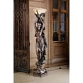 thumbnail image 1 of The Peacock Goddess Torchiere Lamp, 1 of 1