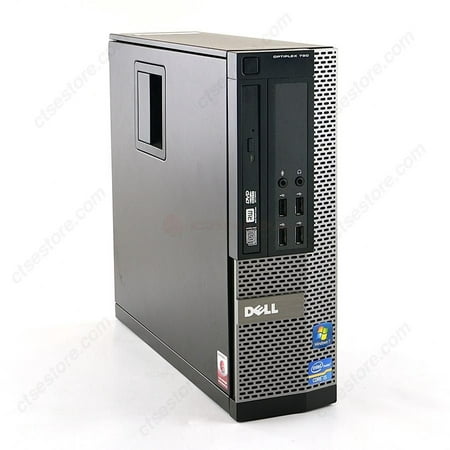 Refurbished: Dell OptiPlex 790 SFF Desktop Computer - Intel Core i5 Processor, 4GB RAM, 500GB HDD, DVD-Writer DVDRW, Windows 7 Professional