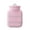 Pink, variant on Silicone Hot Water Bottles 300ml With Covering Sleeve For Easy Heating And Long Time Warmth Water Bag Hands Warmer
