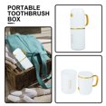thumbnail image 4 of Miangastore Toothbrush Case White 1Set 8Inch, 4 of 8