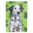 thumbnail image 1 of Bandera de lona decorativa para exteriores Caroline's Treasures Cachorro Dálmata San Patricio BB9882CHF multicolor, 1 of 1