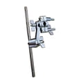 thumbnail image 1 of Abrazadera de tambor con varilla de conexión extendida, piezas de hardware para batería, soporte de montaje de abrazadera de percusión para bateristas, 1 of 8