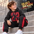 thumbnail image 7 of Quad Seven Boys Jogger Set 2 Piece Pullover Fleece Hoodie and Joggers Sweatpants for Boys, 7 of 7
