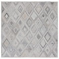 thumbnail image 5 of SAFAVIEH Metro Bronte Diamond Area Rug, Grey/Light Brown, 4' x 6', 5 of 9