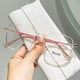 thumbnail image 1 of Gafas de lectura antiluz azul para presbicia, lentes de alta definición para hombres y mujeres, montura transparente a la moda, 2023, 1 of 4