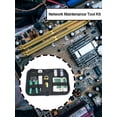 thumbnail image 2 of Btafrte 8pcs RJ11 RJ45 Cable Red Ethernet LAN Tester Tool Crimp Alicate Crimpadora, 2 of 9