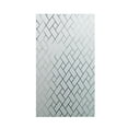 thumbnail image 1 of Privacy WIndows Film Rhombic Blurry Pattern Frosted Window Sticker for Bathroom Living Room 100x45cm, 1 of 7