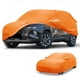 thumbnail image 1 of Funda para Coche Única Bargains Impermeable para Todo Clima Automotriz Exterior Protección Anti-UV Sol Lluvia Funda Exterior Completa para Hyundai Tucson 210D-PU Naranja con Franjas Reflectantes, 1 of 1