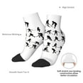thumbnail image 5 of Mens Ankle Socks Womens Field Hockey Quarter Breathable Casual Socks, 5 of 7