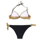 thumbnail image 4 of Gibobby Conjunto de Bañador Sexy Set Brazil Set Beach Up Patchwork Bikini Swimwears Tankinis Set(Dolado,CH), 4 of 5