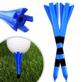thumbnail image 4 of Bsvklp 50 Tees Golf Profesionales Irrompibles 5 Garras 3 27 Pulgadas X 2 76 Pulgadas (83 Mm Azul), 4 of 9
