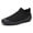 Black, variant on Minimalist Barefoot Sock Shoes for Women Men Indoor and Outdoor Comfort Orthopedic Non Slip Walking Running Sneakers