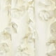 thumbnail image 4 of Panel de cortina para ventana, decoración exuberante, Riley, filtro de luz, color marfil, 4 of 6