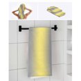 thumbnail image 6 of Yellow Grey Stripes Towel Set of 3, Soft Microfiber Bath Towels, Hand Towel, Washcloths, Modern Minimalist Solid Gradient Quick-Dry Absorbent Towels for Bathroom Kitchen Hotel Beach Gym Spa, 6 of 7