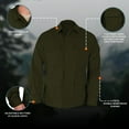 thumbnail image 5 of Propper Men's BDU Coat  - 100% Cotton Ripstop, 5 of 6