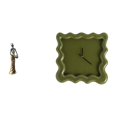 thumbnail image 1 of Figura de mujer africana,Estatua artesanal de una dama tribal africana,hecha a mano para cafetería.,Reloj de pared,Reloj de pared decorativo para baño o dormitorio,Reloj de pared cuadrado, 1 of 8