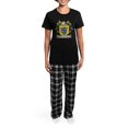 thumbnail image 4 of CafePress - Rooney Coat Of Arms Women's Dark Pajamas - Women's Short Sleeve Print T-Shirt and Pants Dark Cotton Pajama Set, 4 of 7