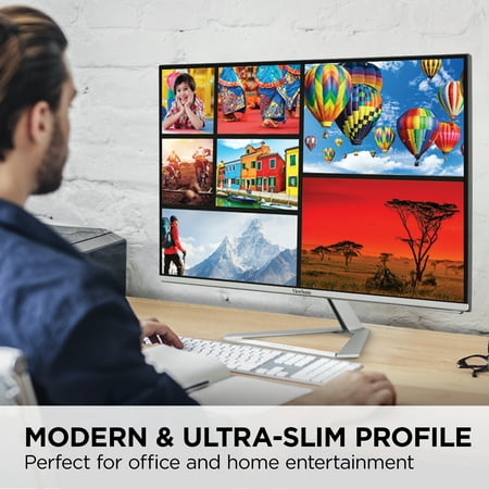 ViewSonic - VX2776-4K-MHDU 27" IPS LCD 4K UHD Monitor (HDMI, DisplayPort) - Silver