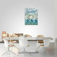 thumbnail image 5 of Bathroom Decor Wall Art Country Flower Butterfly Canvas Prints Painting Just Breath Lily Mason Jar Bathroom Pictures Framed Floral Artwork Office Home Decoration for Kitchen Dining Living Room 12"x16", 5 of 6