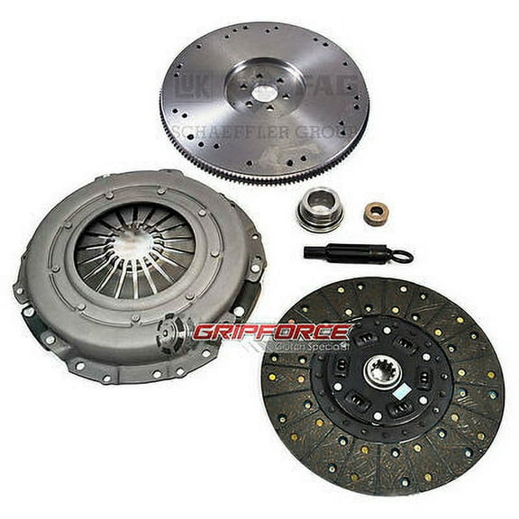 GF 11" CLUTCH KIT& FLYWHEEL FITS 87-94 FORD BRONCO F150 F250 F350 4.9L 8500GVW  4-SPD