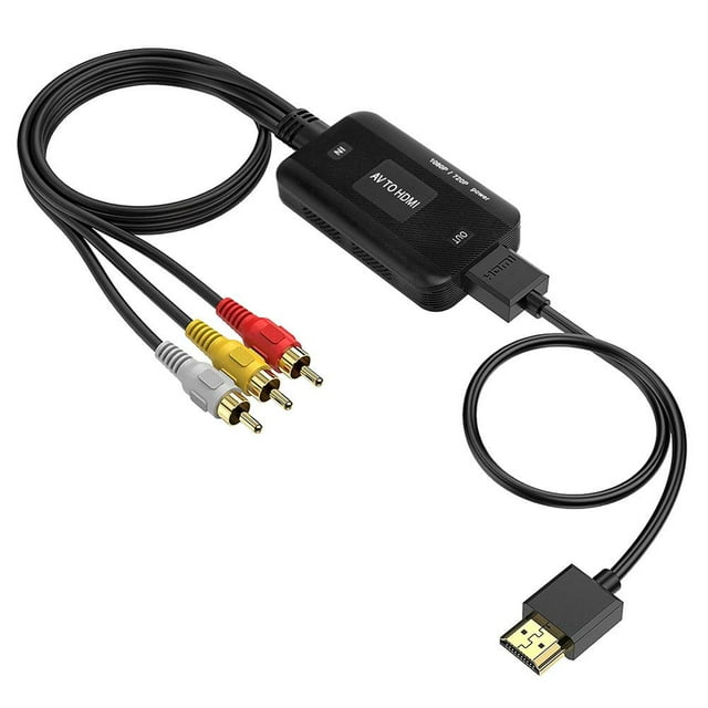 Av MaleHostUsb1m Hdmi Cable Av Video Converter 1080p Sanlian Rca Monitoring Game Set-Top Box Transfer Tv Adapter Cable