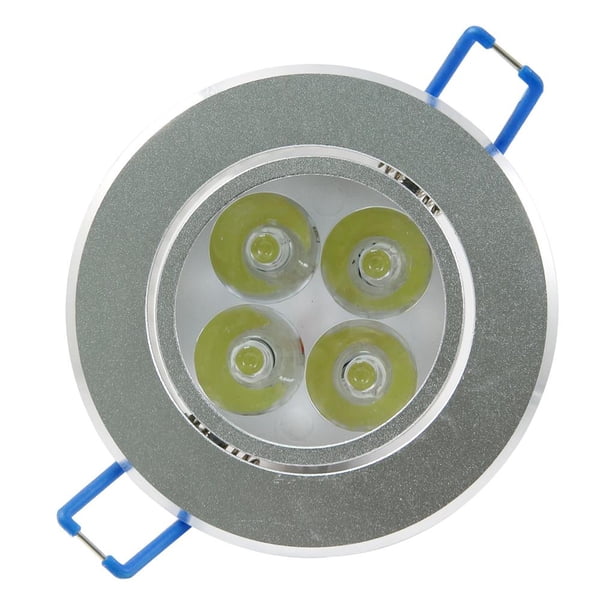 sweethay Foco empotrable de luz de techo LED regulable de 4 * 3W Luz blanca fría 100-140V Iluminación y accesorios Frío sweethay HA024488-01