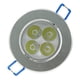 thumbnail image 1 of sweethay Foco empotrable de luz de techo LED regulable de 4 * 3W Luz blanca fría 100-140V Iluminación y accesorios Frío sweethay HA024488-01, 1 of 1