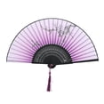 thumbnail image 2 of Hand Fan, Folding Hand Fan, Foldable Dance Props For  Decoration, 2 of 8