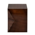 thumbnail image 5 of Pasargad Home Aleksy Iron Side Table, Copper - 14 x 14 x 18 in., 5 of 5