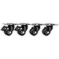 thumbnail image 3 of SES Brand Ensemble de Roulettes 2-1/2 Pouces / Compatible avec True Refrigerator Part 881029 / Roulettes Profil Bas / 2 Pivotantes & 2 avec Frein, 3 of 4