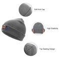 thumbnail image 3 of Johnny Depp Knitted Cap for Men Women Soft Beanie Hat Casual Thermal Watch Cap Winter Warm Beanies, 3 of 8