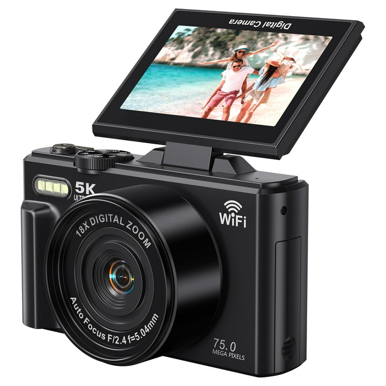 akchappy⭐︎MARVUE MAJOR 5K デジタルカメラ MARVUE Handheld Digital Camera 4K Vlogging for YouTube 48MP