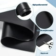Solid Rubber Sheet Roll 12 x 24 Inch Rubber Sheets Strips Heavy Duty