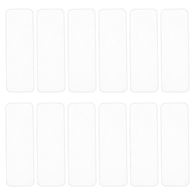 UPOUART Double Sided Tape for Spring Couplets 120Pack Clear Removable Adhesive Materials Rectangular Shape