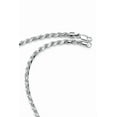 thumbnail image 2 of Metal Masters Mens 5.5mm Diamond-Cut Italian Rope Chain Sterling Silver 925 Necklace, 2 of 5