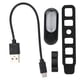 thumbnail image 1 of Luces traseras de Seguridad para bicicletas advertencia de carga USB impermeable para bicicletas cob luces traseras rojas y azules, 1 of 10